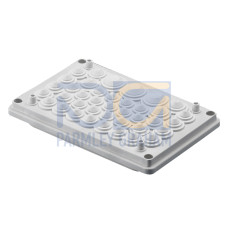 SV Cable entry gland, with sealing membranes, 32x &Oslash; 7-16 mm, 4x &Oslash; 10-20 mm,
