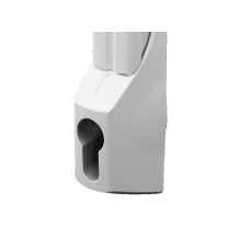 DK Mini-comfort handle, For semi-cylinders, For EL, 3-piece, 15 U