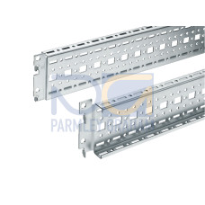 TS TS punched section with mounting flange, 17 x 73 mm