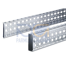 DK TS punched section with mounting flange, 23 x 73 mm