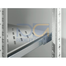 DK Component shelf, WxD: 482,6x500 mm, 50 kg, distance between levels: 495 mm