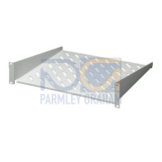 DK Component shelf, WHD: 482,6x2 Ux400 mm, 25 kg, static