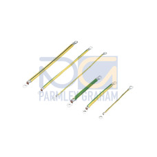 SZ Earth strap, connection: M6-M8, for cross-section 10 mm&sup2;, L: 300 mm