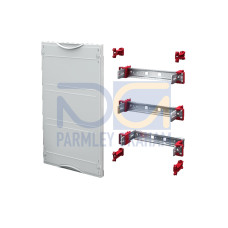 SV Support rail module (ISV), 2 WU (500 mm), 4 U (600 mm), 4 support rails