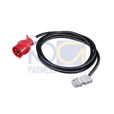 DK Connection cable, L: 3 m, 16 A, 3-phase, Wago X-Com, CEE, For PSM