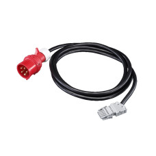 DK Connection cable, L: 3 m, 16 A, 3-phase, Wago X-Com, CEE, For PSM