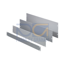 EL Blanking plate, 482.6 mm (19"), 12 U