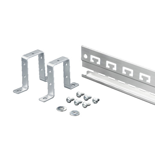 SZ Rail, for EMC rail and stain relief, for W: 800 mm