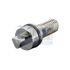 SZ Lock insert, version C, Die-cast zinc, 8 mm triangular, L: 41 mm