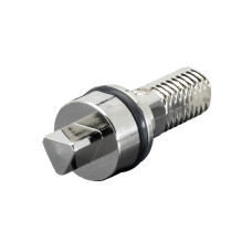 SZ Lock insert, version C, Die-cast zinc, 8 mm triangular, L: 41 mm