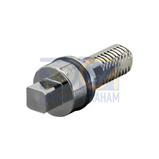 SZ Lock insert, version C, Die-cast zinc, 8 mm square, L: 41 mm