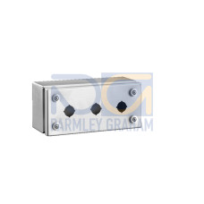 SM Switch housing, WHD: 220x100x90 mm, Stainless steel 1.4301