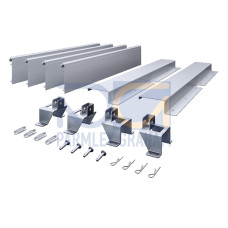 VX Installation kit (ISV), 2 WU (500 mm), 12 U (1800 mm), (WH: 600x2000 mm)