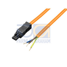 SZ Connection cable, for power supply, 3-pole, 100-240 V, L: 3000 mm, UL