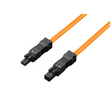 SZ Connection cable, for through-wiring, 2-pole, 100-240 V, L: 1000 mm