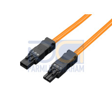 SZ Connection cable, for through-wiring, 3-pole, 100-240 V, L: 1000 mm