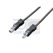 SZ Connection cable, for through-wiring, 2-pole, 24 V DC, L: 1000 mm