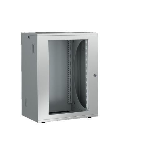 DK FlatBox, WHD: 700x1025x700 mm, 21 U, with 482.6 mm (19") mounting frame