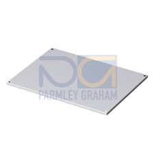 Roof plate IP 55, solid for VX, VX IT, 800x1000 mm, RAL 7035