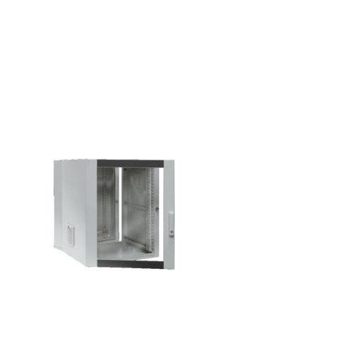 DK Wall-mounted enclosures, 3-part, WHD: 600x746x673 mm, 15 U, Pre-configured
