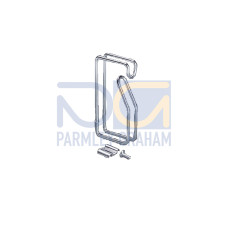 DK Cable shunting ring, DxH: 125x65 mm, zinc-plated