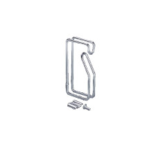 DK Cable shunting ring, DxH: 125x65 mm, zinc-plated