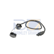 SZ Interface extension, with wallconnection, USB, L: 500 mm