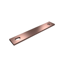 SV PE/PEN baying bracket E-Cu, WH: 30x5 mm, L: 180 mm