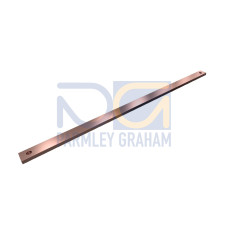 SV PE/PEN busbar E-Cu, WH: 30x10 mm, L: 700 mm