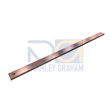 SV PE/PEN busbar E-Cu, WH: 40x10 mm, L: 700 mm