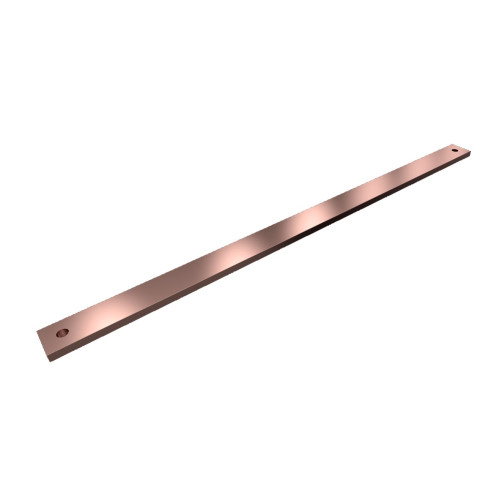 SV PE/PEN busbar E-Cu, WH: 40x10 mm, L: 700 mm