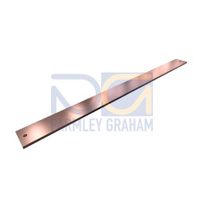 SV PE/PEN busbar E-Cu, WH: 80x10 mm, L: 1100 mm