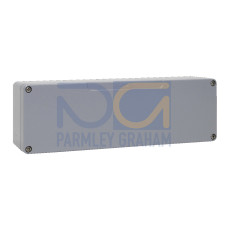 GA Cast aluminium enclosure, WHD: 250x80x57 mm, Cast aluminum