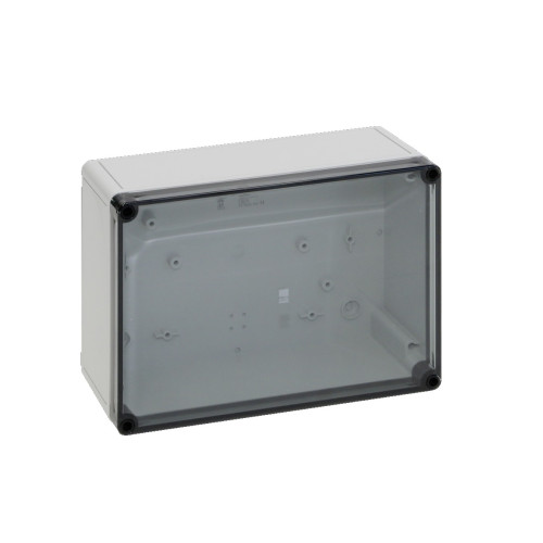 PK Polycarbonate enclosure, WHD: 254x180x90 mm