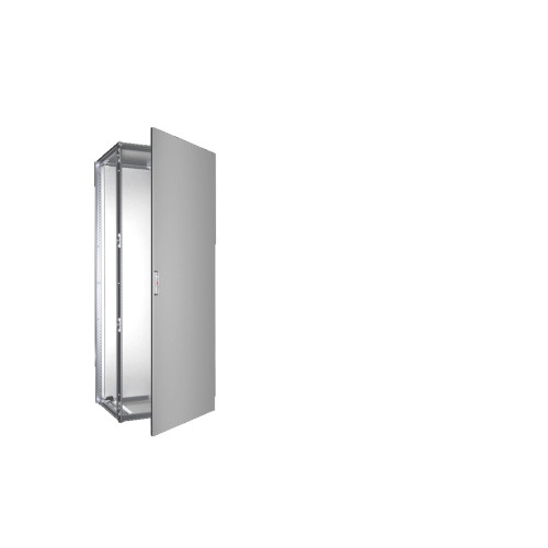 VX Baying enclosure system, WHD: 800x2000x600 mm, stainless steel, single door