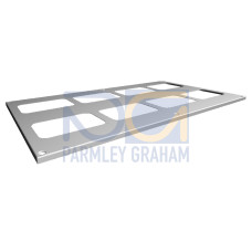 VX Roof plate, WD: 1100x600 mm, for cable entry glands