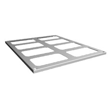 VX Roof plate, WD: 600x800 mm, for cable entry glands