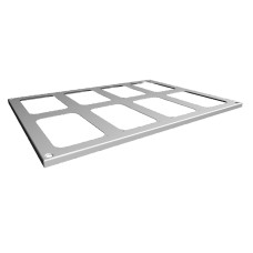 VX Roof plate, WD: 800x600 mm, for cable entry glands