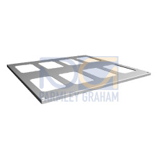 VX Roof plate, WD: 800x800 mm, for cable entry glands