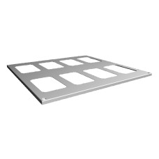 VX Roof plate, WD: 800x800 mm, for cable entry glands