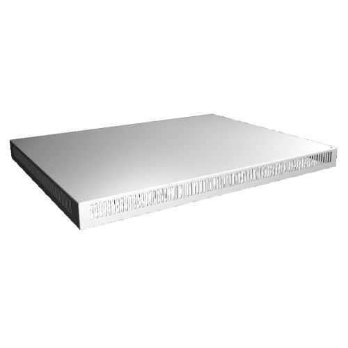 VX Roof plate, WD: 1000x800 mm, IP 2X, H: 72 mm, with ventilation hole