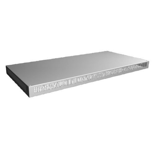 VX Roof plate, WD: 1200x600 mm, IP 2X, H: 72 mm, with ventilation hole
