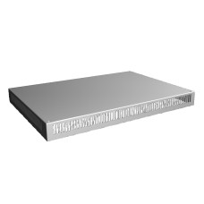 VX Roof plate, WD: 800x600 mm, IP 2X, H: 72 mm, with ventilation hole