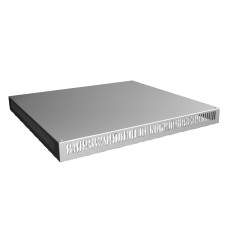 VX Roof plate, WD: 800x800 mm, IP 2X, H: 72 mm, with ventilation hole