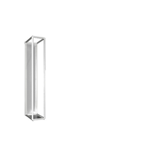 VX Modular enclosure, WHD: 400x2200x600 mm, sheet steel