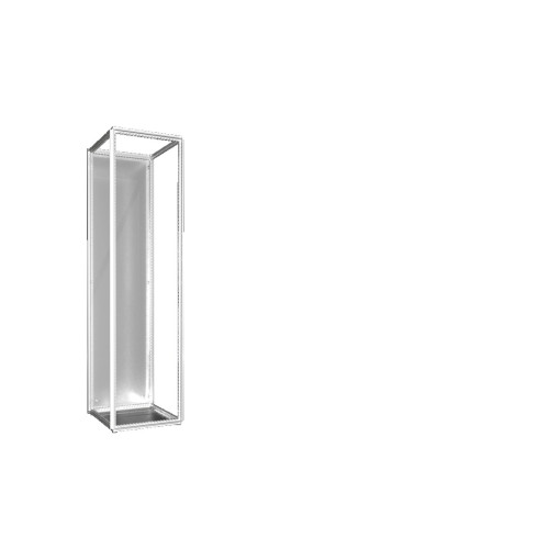 VX Modular enclosure, WHD: 600x2200x600 mm, sheet steel