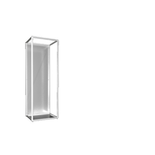 VX Modular enclosure, WHD: 800x2200x600 mm, sheet steel