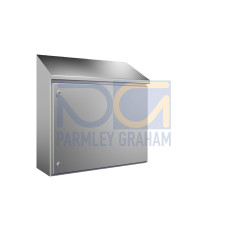 Compact enclosure, WHD: 810x650(H1)x821(H2)x300 mm, Stainless steel 1.4301