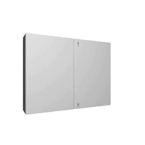 AX Compact enclosure, WHD: 1000x760x210 mm, sheet steel