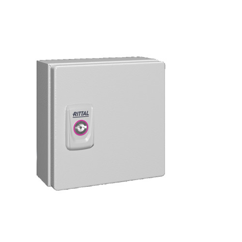 KX E-Box, WHD: 150x150x80 mm, sheet steel